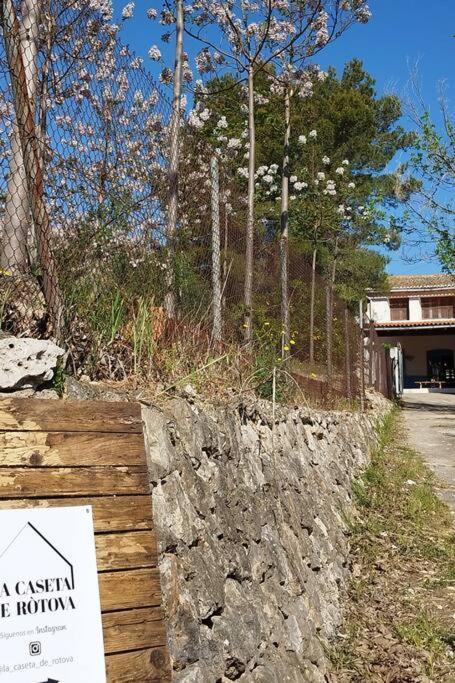La Caseta De Rotova - Casa Rural Para Desconectar Eksteriør billede